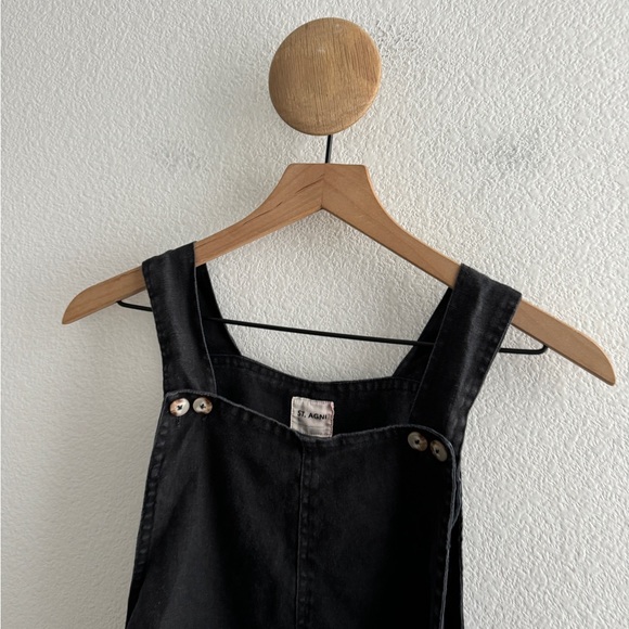 St. Agni Linen Romper Shortall - Picture 3 of 10